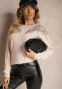 Pulover Nevarita Roz deschis