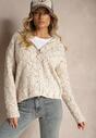Cardigan Evarithria Bej deschis