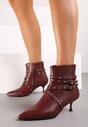 Botine Lobelina Bordo