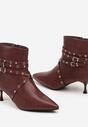 Botine Lobelina Bordo