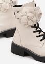 Botine Fioratta Bej