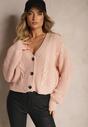 Cardigan Roz deschis