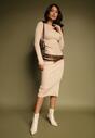 Rochie Sartana Bej deschis