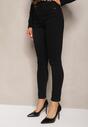 Czarne Jeansy z Efektem Push-Up Skinny Fortoria
