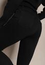 Czarne Jeansy z Efektem Push-Up Skinny Fortoria