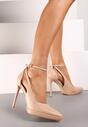 Pantofi stiletto Atteona Bej