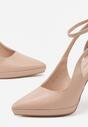 Pantofi stiletto Atteona Bej