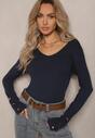 Pulover Attecca Bleumarin