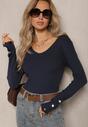 Pulover Attecca Bleumarin