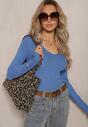 Pulover Attecca Bleumarin