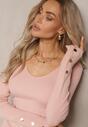 Pulover Attecca Roz deschis