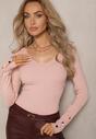 Pulover Attecca Roz deschis