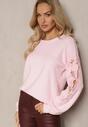 Pulover Zinmira Roz deschis