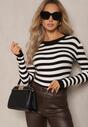 Pulover Zindalina Negru cu alb