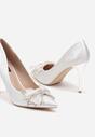 Pantofi stiletto Itteleina Argintii