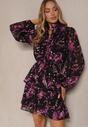 Rochie Zinilita Neagră