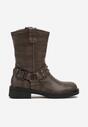 Botine Patina Bej