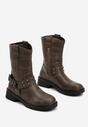 Botine Patina Bej