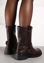 Botine Patina Maro