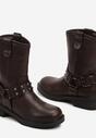 Botine Patina Maro