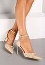 Pantofi stiletto Zivinita Bej