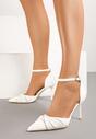 Pantofi stiletto Zivinita Albi