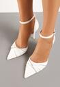 Pantofi stiletto Zivinita Albi