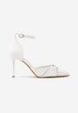 Pantofi stiletto Zivinita Albi