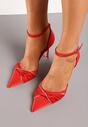 Pantofi stiletto Zivinita Roșii