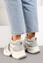 Sneakers Siorra Bej cu gri