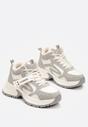 Sneakers Siorra Bej cu gri