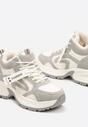 Sneakers Siorra Bej cu gri