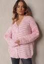 Cardigan Tifilaine Roz deschis