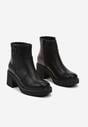 Botine Leatharia Negre