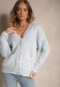 Cardigan Edarisa Albastru deschis