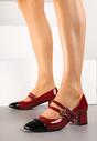 Pantofi cu toc Rearielith Bordo