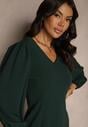 Rochie Zinnashira Verde închis