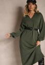 Rochie Clarinnae Verde închis