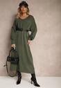 Rochie Besizia Verde închis