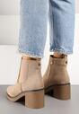 Botine Resilina Bej