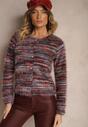 Cardigan Enamira Bordo
