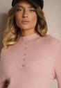 Pulover Tinnelisse Roz deschis