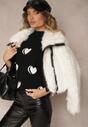 Pulover Zeanisia Negru cu alb