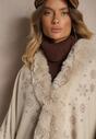 Poncho Issanel Bej deschis