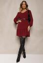 Rochie Ilita Bordo