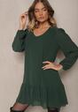 Rochie Ilita Verde închis