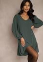 Rochie Ilita Verde închis