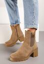 Botine Resilaine Bej