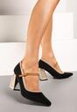 Pantofi cu toc Linnelea Negri