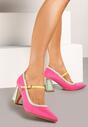 Pantofi cu toc Linnelea Fucsia